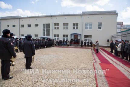 Открытие после реконструкции спецприемника для лиц, находящихся под административным арестом