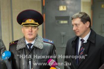 Начальник ГУ МВД России по Нижегородской области генерал-лейтенант полиции Иван Шаев и глава Нижнего Новгорода Олег Сорокин (слева направо)