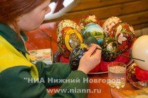 В зоопарке Лимпопо прошел мастер-класс по росписи страусиных яиц