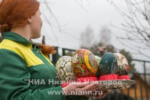 В зоопарке Лимпопо прошел мастер-класс по росписи страусиных яиц