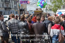 Ретро-таксофон установлен на улице Рождественской в Нижнем Новгороде