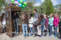 Ретро-таксофон установлен на улице Рождественской в Нижнем Новгороде