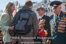 Празднование Дня Победы в Нижнем Новгороде