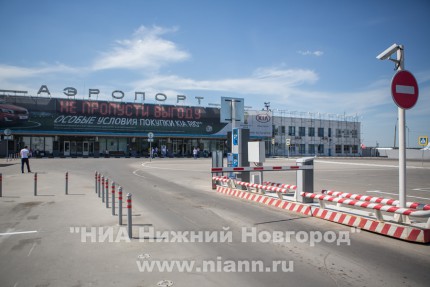 Пресс-тур на объекты приграничной таможенной инфраструктуры в международном аэропорту Стригино в Нижнем Новгороде