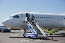 Пресс-тур на объекты приграничной таможенной инфраструктуры в международном аэропорту Стригино (Нижний Новгород)