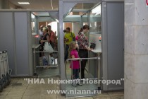 Пресс-тур на объекты приграничной таможенной инфраструктуры в международном аэропорту Стригино (Нижний Новгород)