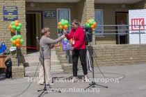 Открытие нового филиала Нижегородской центральной специальной библиотеки для слепых в микрорайоне Верхние Печеры