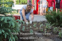 Открытие арт-объекта Рождественский маяк в Нижнем Новгороде