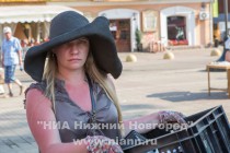 Открытие арт-объекта Рождественский маяк в Нижнем Новгороде