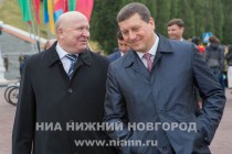 Врио губернатора Нижегородской области Валерий Шанцев и глава города Олег Сорокин (слева направо)