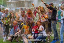 Фестиваль ярких красок прошел в Нижнем Новгороде