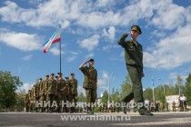 Закрытие первой смены оборонно-спортивного лагеря Гвардеец в Нижегородской области