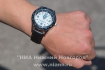 Закрытие первой смены оборонно-спортивного лагеря Гвардеец в Нижегородской области