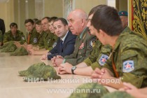 Закрытие первой смены оборонно-спортивного лагеря Гвардеец в Нижегородской области