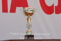 Кубок Орла победителям соревнований на рафтах