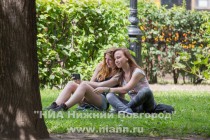 Жаркая погода установилась в Нижнем Новгороде
