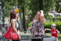 Жаркая погода установилась в Нижнем Новгороде