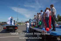 Свадьба на эвакуаторах в Нижнем Новгороде