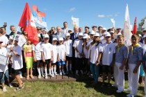 Открытие международной парусной регаты для детей в классе яхт Оптимист на Кубок губернатора Нижегородской области