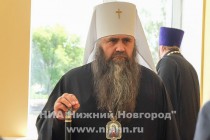 Митрополит Нижегородский и Арзамасский Георгий принимает участие в осмотре нового здания гимназии