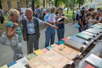 Открытие библиотеки под открытым небом в Приокском районе Нижнего Новгорода