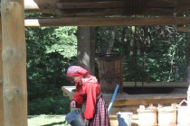 Уникальный колодец со ступальным колесом открылся на Щелковском хуторе в Нижнем Новгороде