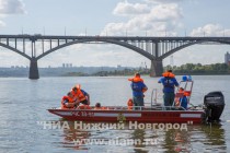 Тактико-специальные учения по спасению людей с условно опрокинувшегося пассажирского судна