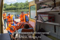 Тактико-специальные учения по спасению людей с условно опрокинувшегося пассажирского судна