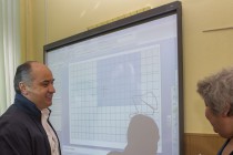 Олег Кондрашов опробовал интерактивную доску