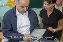 Глава администрации Нижнего Новгорода Олег Кондрашов проверил степень готовности школы №185 к новому учебному