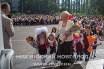 День знаний в школе №91 Нижнего Новгорода