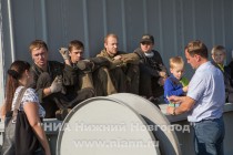 Торжественная церемония спуска на воду нового танкера RST-27 на ОАО Завод Красное Сормово