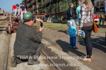 Торжественная церемония спуска на воду нового танкера RST-27 на ОАО Завод Красное Сормово