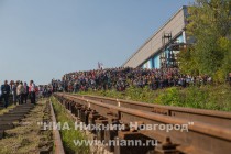 Торжественная церемония спуска на воду нового танкера RST-27 на ОАО Завод Красное Сормово