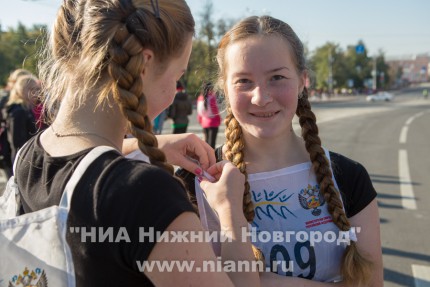 Всероссийский день бега Кросс нации прошел в Нижнем Новгороде