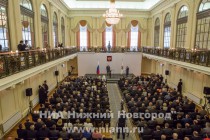 Торжественная церемония вступления Валерия Шанцева в должность губернатора Нижегородской области