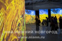 Выставка Ван Гог. Ожившие полотна открылась в Нижнем Новгороде