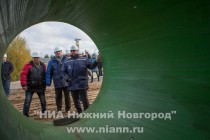 Трубы, используемые в реконструкции участка канализационного коллектора диаметром 2000 миллиметров