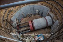 Запуск проходческого щита