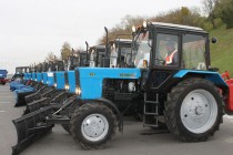 Смотр спецтехники к зимнему периоду