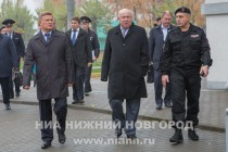 Губернатор Нижегородской области Валерий Шанцев посел Центр специального назначения сил оперативного реагирования ГУ МВД России по Нижегородской области