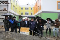 Глава администрации Нижнего Новгорода Олег Кондрашов ознакомился с ходом строительства двух дошкольных образовательных учреждений в Автозаводском районе города