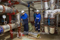 Рабочий объезд главой администрации Нижнего Новгорода Олега Кондрашова центральных тепловых пунктов в Канавинского район