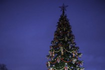 Церемония зажжения главной городской елки в Нижнем Новгороде