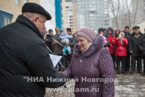 Торжественный ввод в эксплуатацию трех 19-этажных жилых домов по улице Маршала Казакова в Нижнем Новгороде