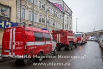 Пожарные проверяли сообщение о задымлении в Мининском университете