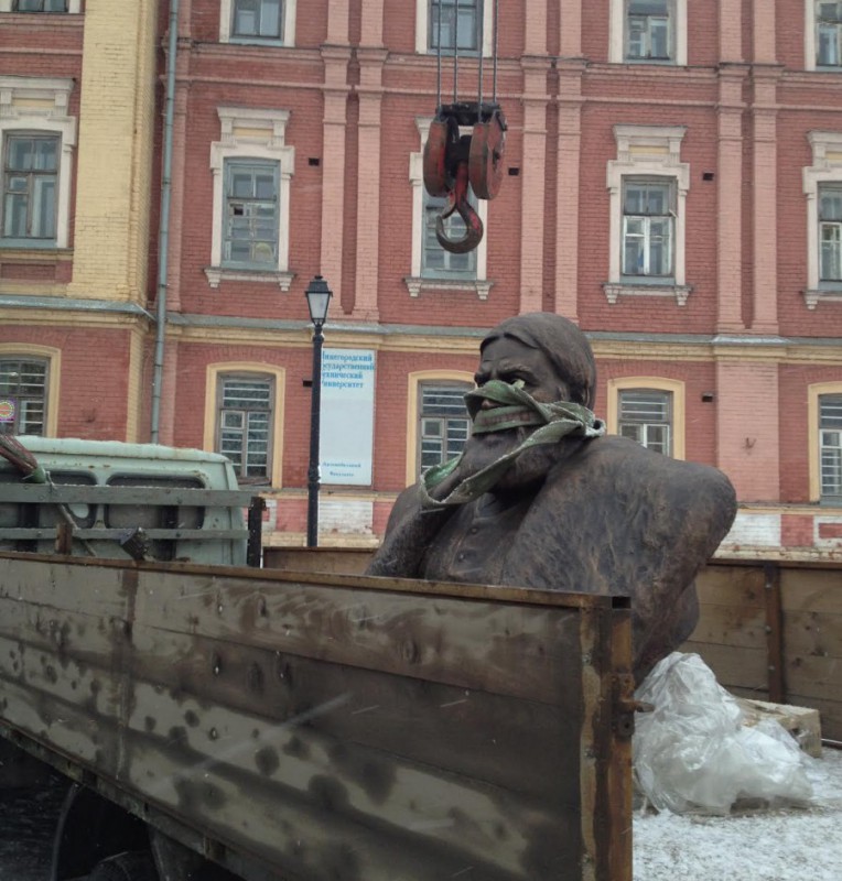 Монтаж памятника Николаю Бугрову начнется в Нижнем Новгороде 22 декабря 2014 года