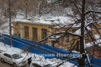 Снос дома №46 по ул. Новой в Нижнем Новгороде