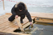 Нижегородцы отметили Крещение купанием в водоемах города