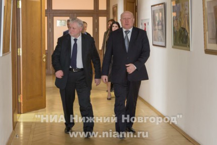 Визит председателя партии Справедливая Россия Сергея Миронова в Нижний Новгород